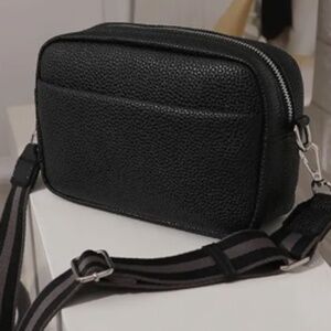 Solid Color Crossbody Bag